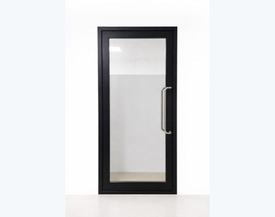 Glazed Fire-Rated Metal Door